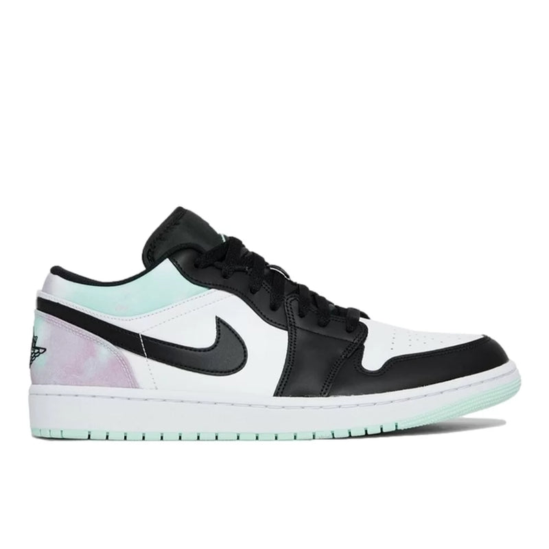 TÊNIS NIKE AIR JORDAN 1 LOW SE "TIE DYE" BRANCO/PRETO