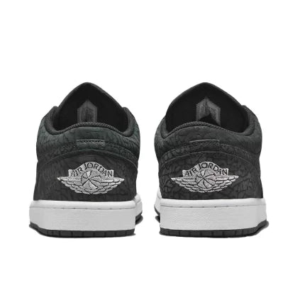 TÊNIS NIKE AIR JORDAN 1 LOW SE "BLACK ELEPHANT" PRETO