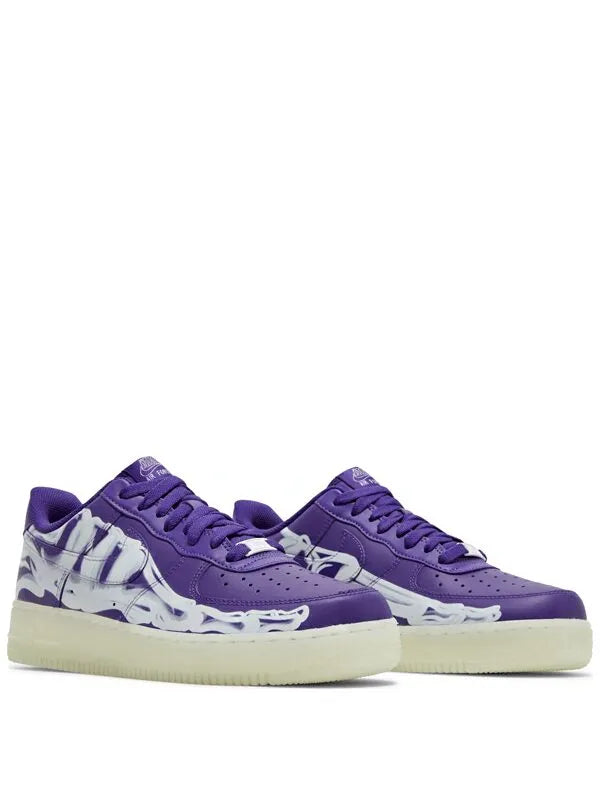 Air Force 1 Low Purple Skeleton