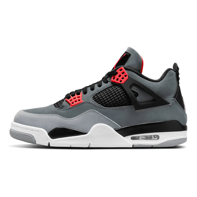 Tênis Air jordan 4 "Infrared" Cinza