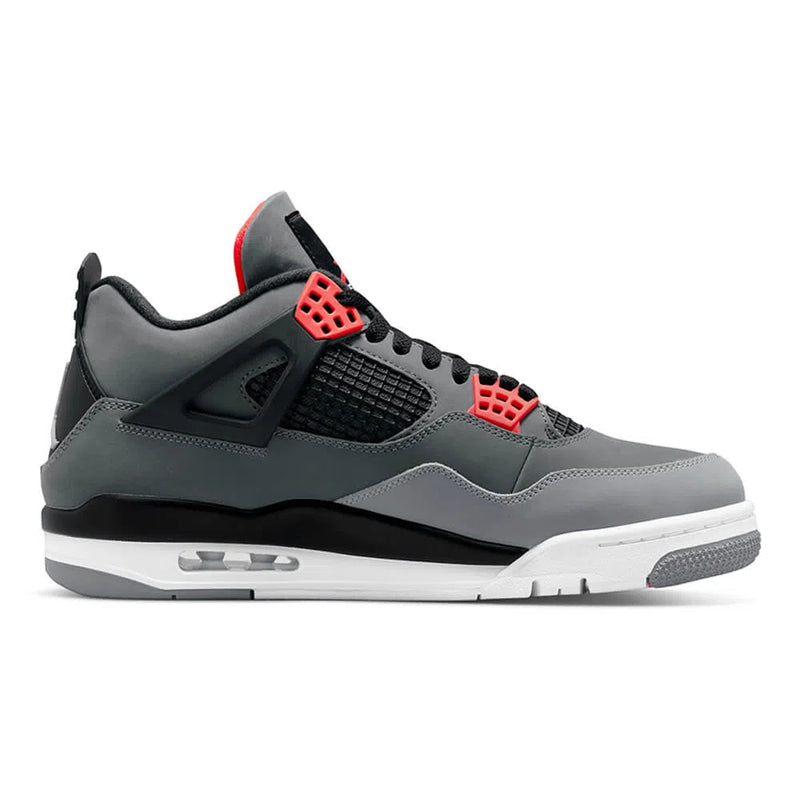 Tênis Air jordan 4 "Infrared" Cinza