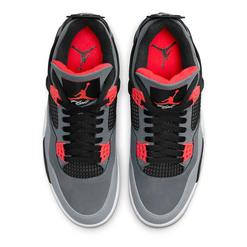 Tênis Air jordan 4 "Infrared" Cinza