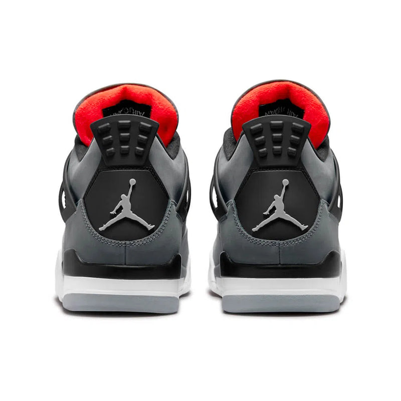 Tênis Air jordan 4 "Infrared" Cinza