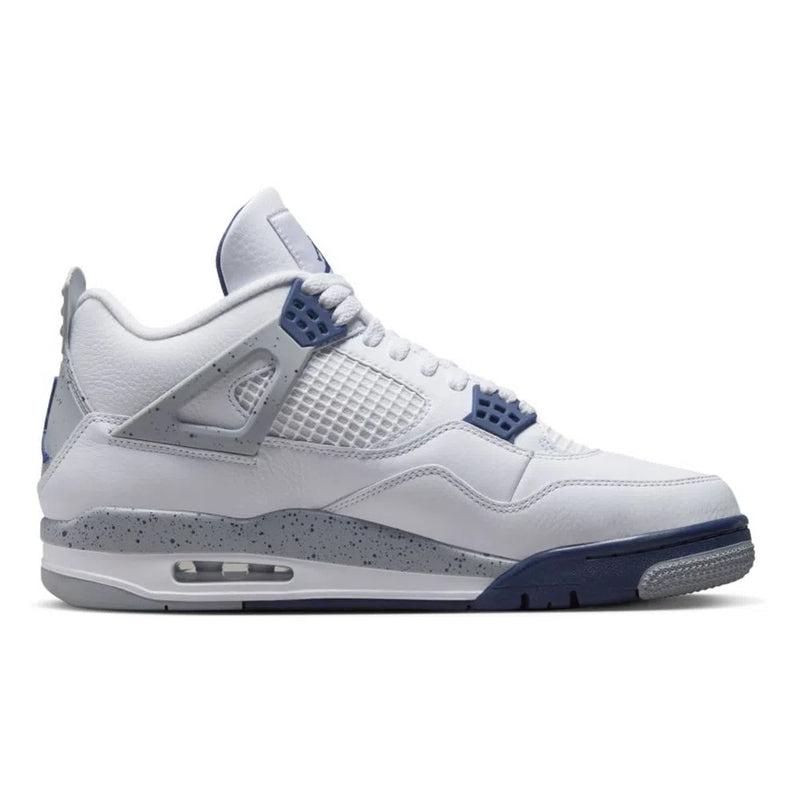 Tênis Air jordan 4 "Midnight Navy" Branco / Azul