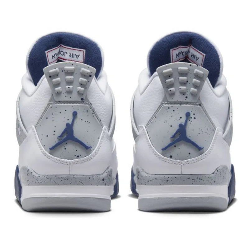 Tênis Air jordan 4 "Midnight Navy" Branco / Azul